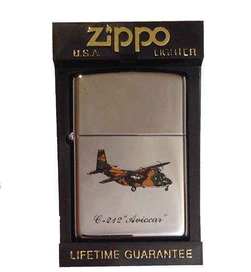 Mechero Zippo Aviocar a color